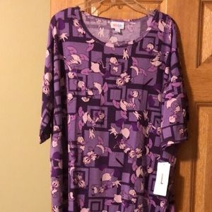 Lularoe Large Donald Duck Irma